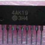 4AK19 japan auto ecu ic